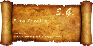 Suta Gizella névjegykártya